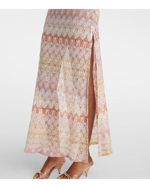 Missoni Natural Lame Maxi Dress