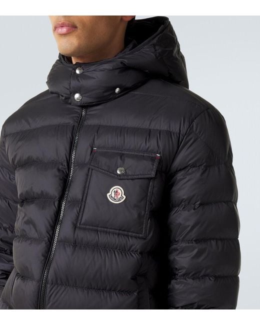 Moncler Black Verith Quilted Down Jacket for men