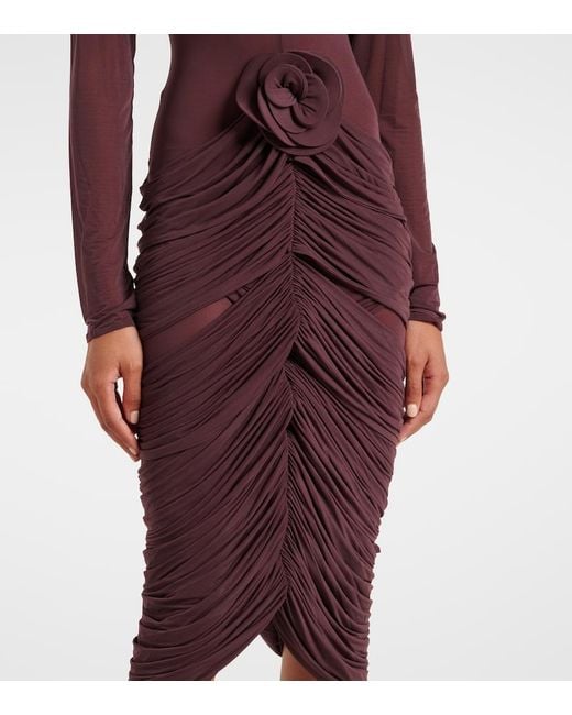 Magda Butrym Purple Dresses