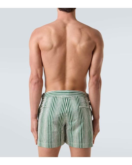 Orlebar Brown Badeshorts Setter in Green für Herren