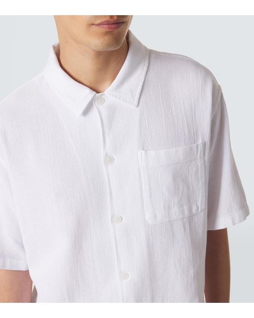 FRAME White Cotton Shirt for men