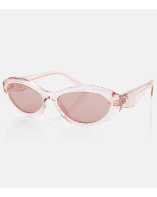 Prada Pink Cat-Eye Sunglasses