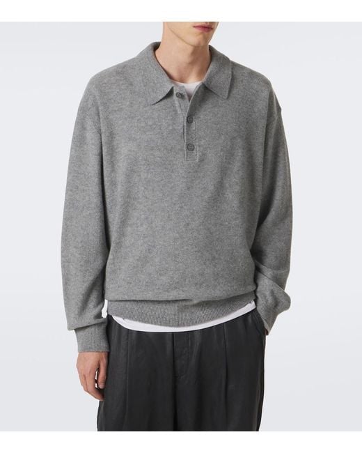 Pullover Polo di FRAME in Gray da Uomo
