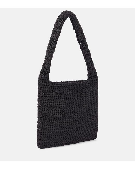 The Row Black Schultertasche Didion