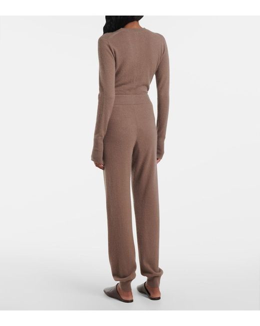 Joseph Brown Cashmere Sweatpants