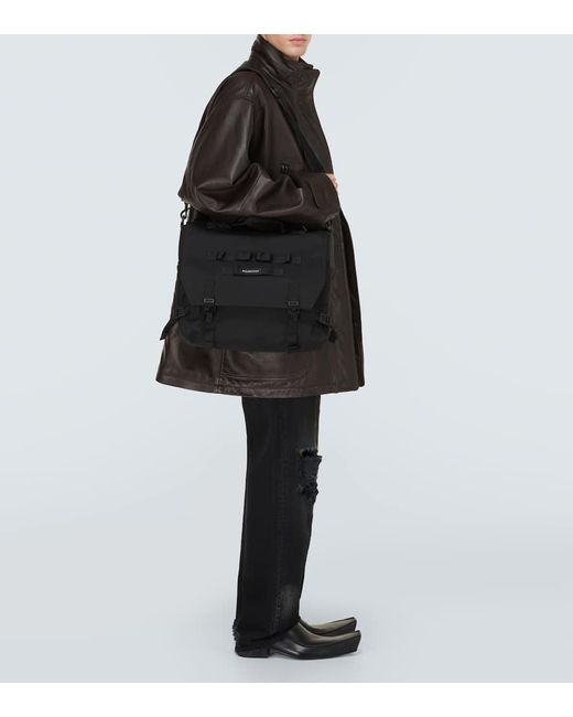Bolso Army Messenger Balenciaga de hombre de color Black