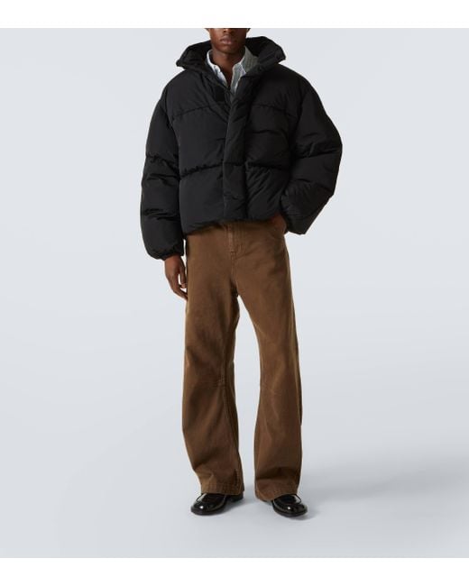 Acne Black Technical Down Jacket for men