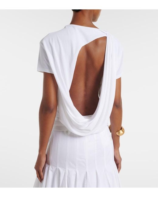 Jacquemus White Haut Mistral Top