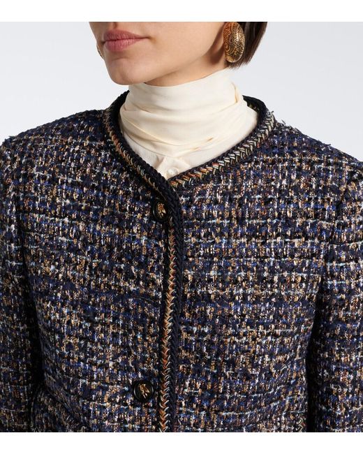 Etro Black Tweed Jacket