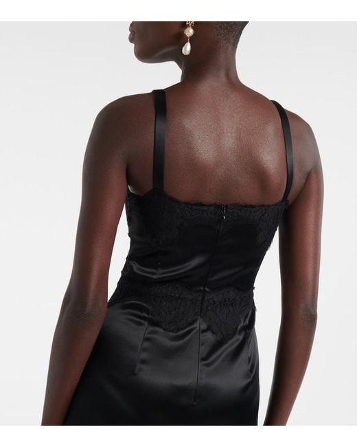 Dolce & Gabbana Black Midi Dresses