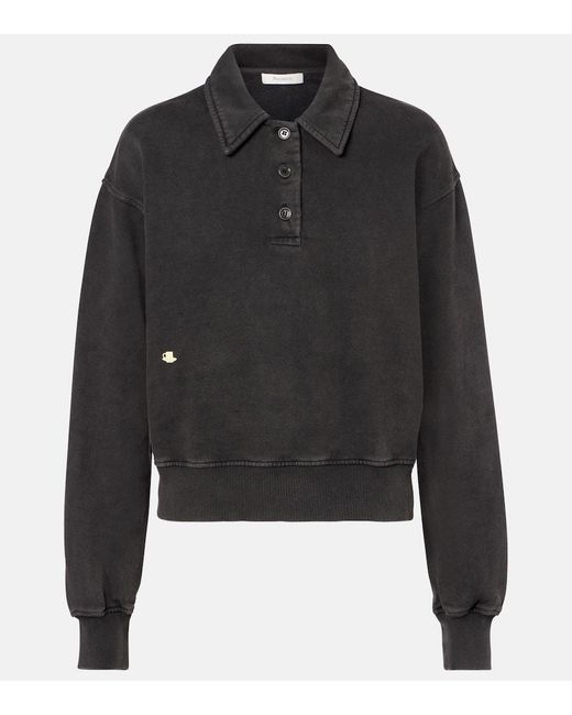 J.W. Anderson Black Cotton Polo Sweatshirt