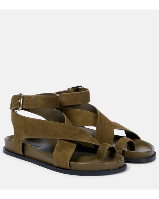 Sandales Jalen En Daim A.Emery en coloris Brown