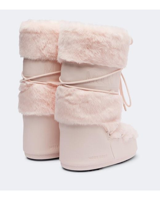 Moon Boot Pink Icon Snow Boots