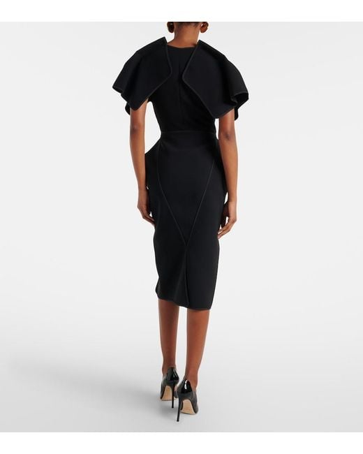 Robe Midi Coco Maticevski en coloris Black