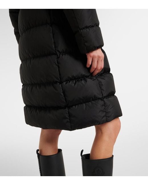 Moncler Black Avocette Down Coat