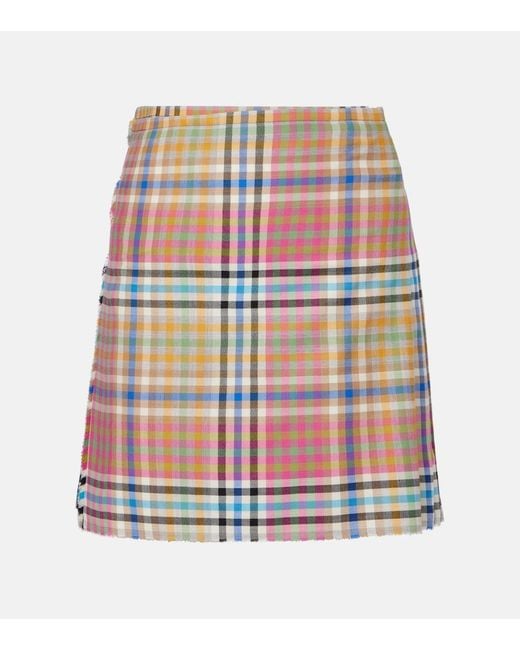 Vivienne Westwood Red Tartan Virgin Wool Kilt