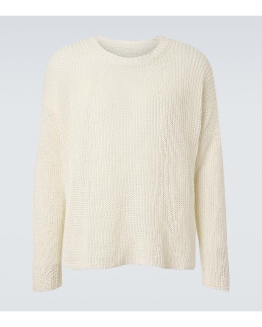 Pull En Lin STÒFFA pour homme en coloris White