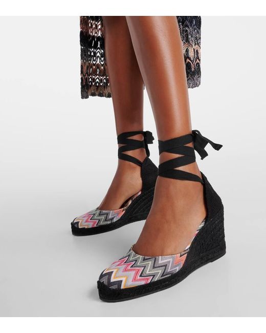 missoni wedges