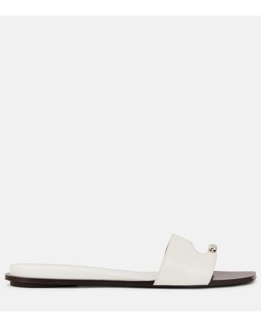 Tory Burch Black Leather Sandals