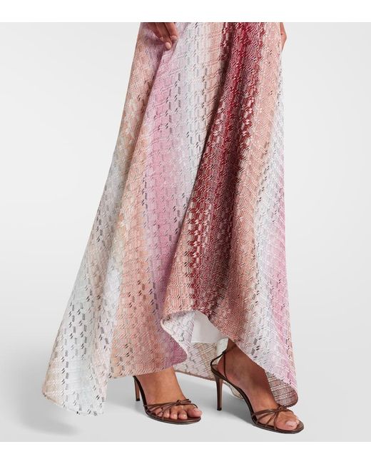 Abito Lungo di Missoni in Purple