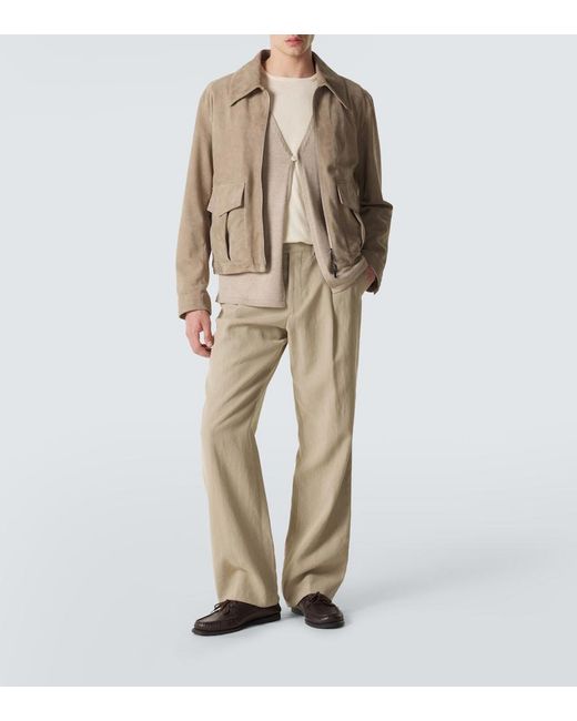 STÒFFA Natural Knitted Wool And Silk Vest for men