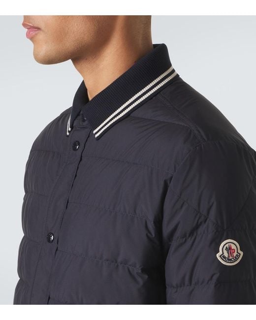 Moncler Blue Dorvath Down Jacket for men