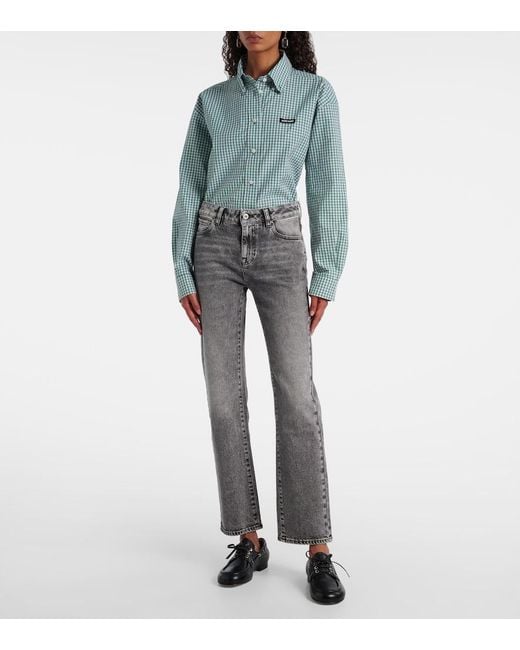 AG Jeans Gray Lanzarote Straight Jeans