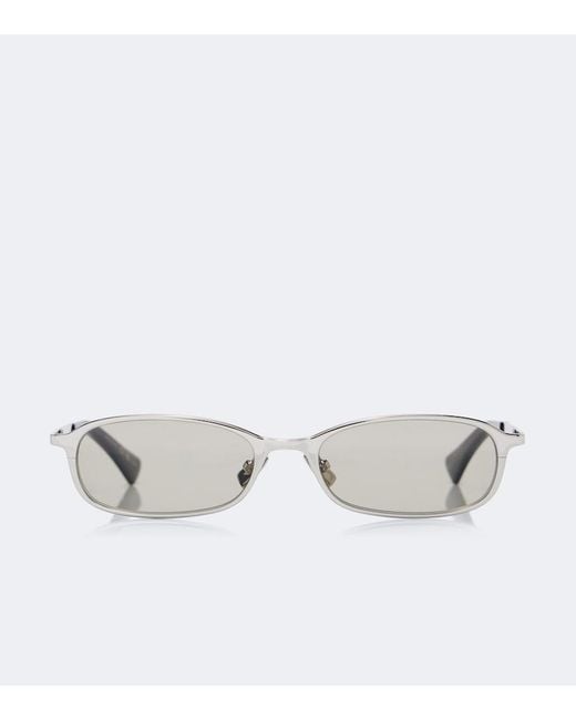 Saint Laurent Metallic Sl 934 Oval Sunglasses