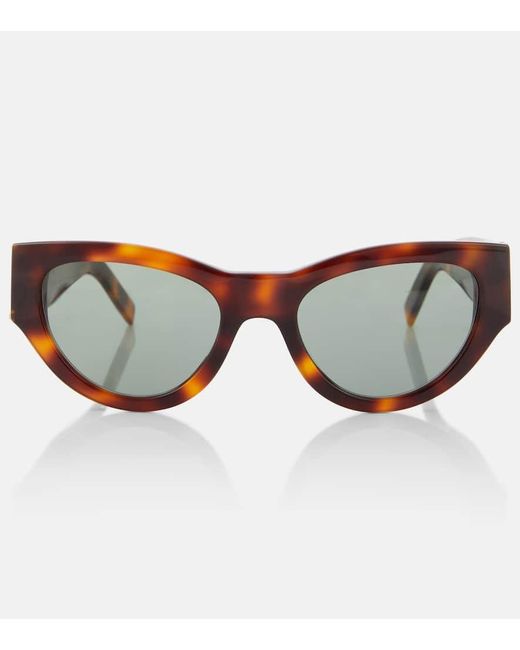 Gafas de sol cat-eye SL M94 Saint Laurent de color Brown