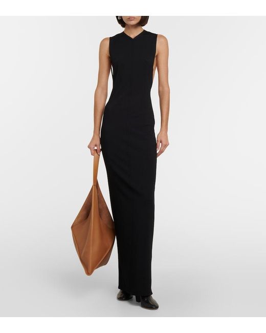 Khaite Black Maxikleid Teri