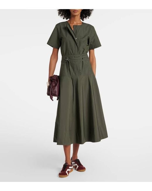 Proenza Schouler Brown Track Suede-Trimmed Leather Sneakers