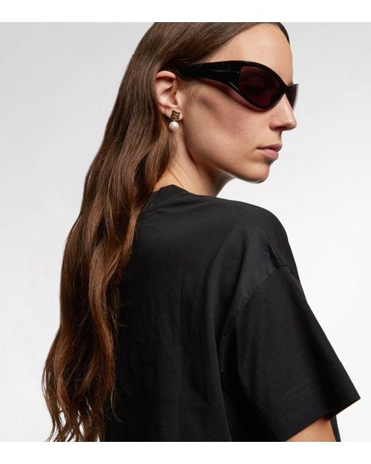 Givenchy Brown Rectangular Sunglasses