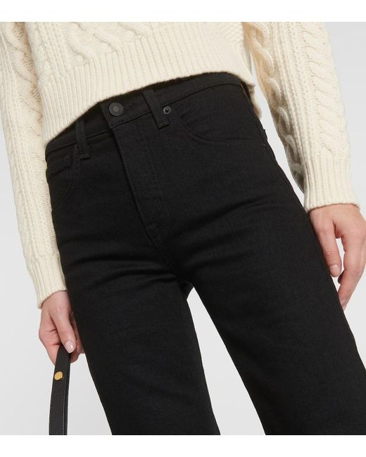 Jeans Bootcut Celia A Vita Alta di Nili Lotan in Black