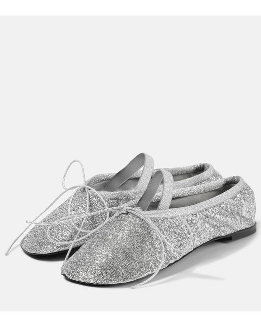 Proenza Schouler White Glove Mesh Mary Jane Flats