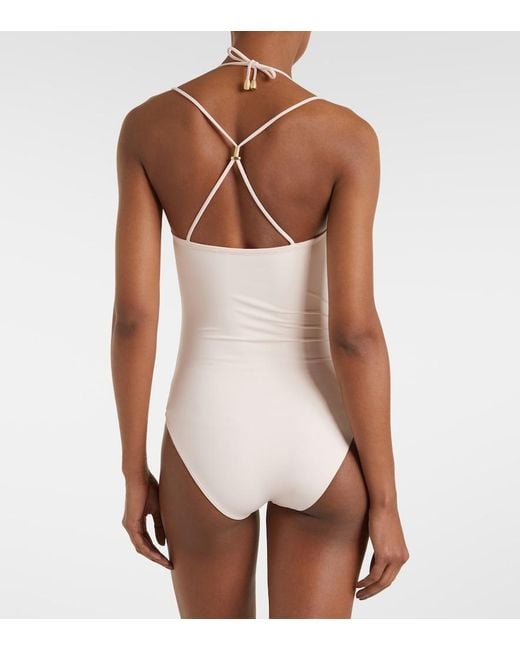 Eres Natural Odyssee Gathered Swimsuit