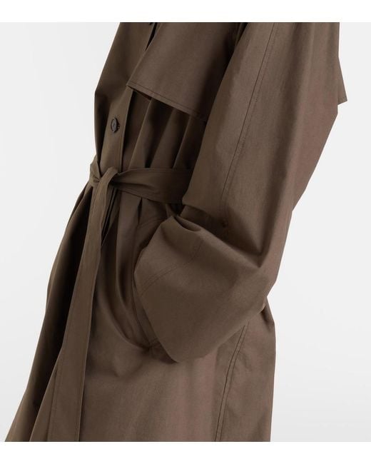 Calvin Klein Natural Zeland Cotton Trench Coat