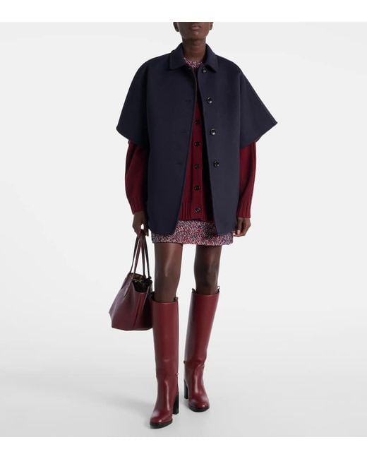 Gucci Red Damenstiefel Mit Schmalem Horsebit, Größe