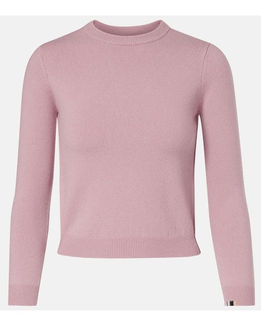 Extreme Cashmere Pink N°98 Kid Cashmere-Blend Sweater