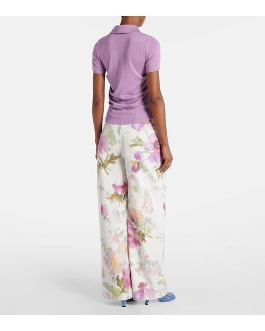 Polo Anagram di Loewe in Pink