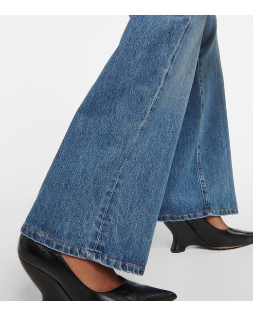 Jeans Ayla A Gamba Larga di Citizens of Humanity in Blue