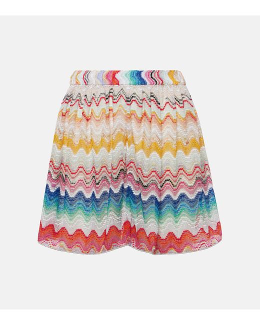Missoni Multicolor High-rise Printed Shorts