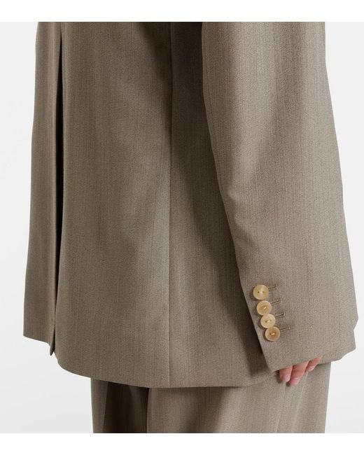 Calvin Klein Brown Avery Wool-Blend Jacket