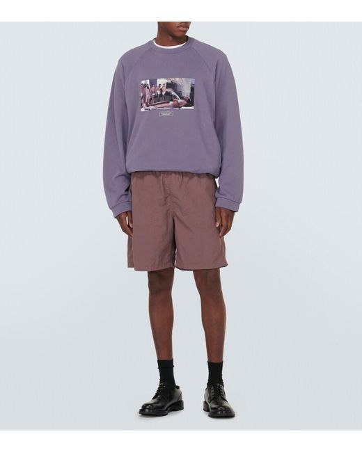 Undercover Brown Technical Shorts for men
