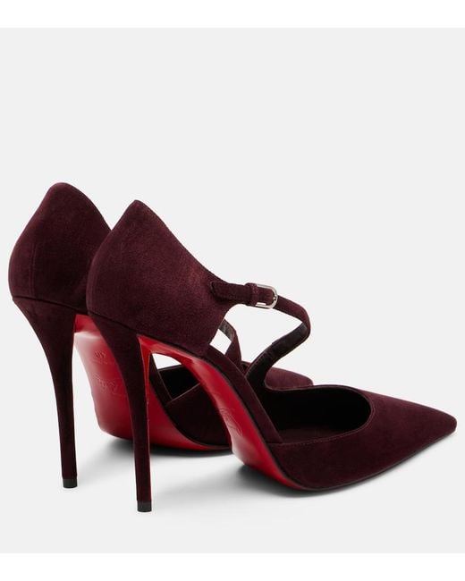 Christian Louboutin Red Miss Ziggyta Pumps
