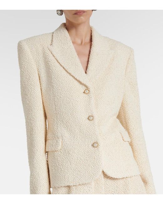 Magda Butrym Natural Boucle Blazer