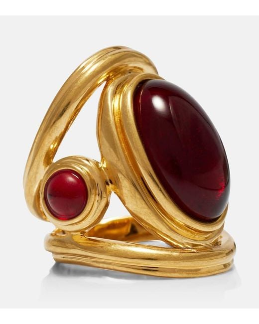 Saint Laurent Metallic Ring