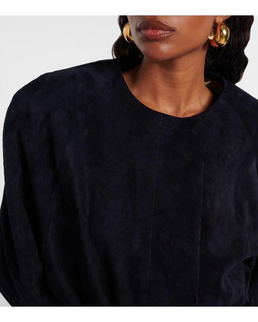 Stouls Black Dietrich Suede Coat