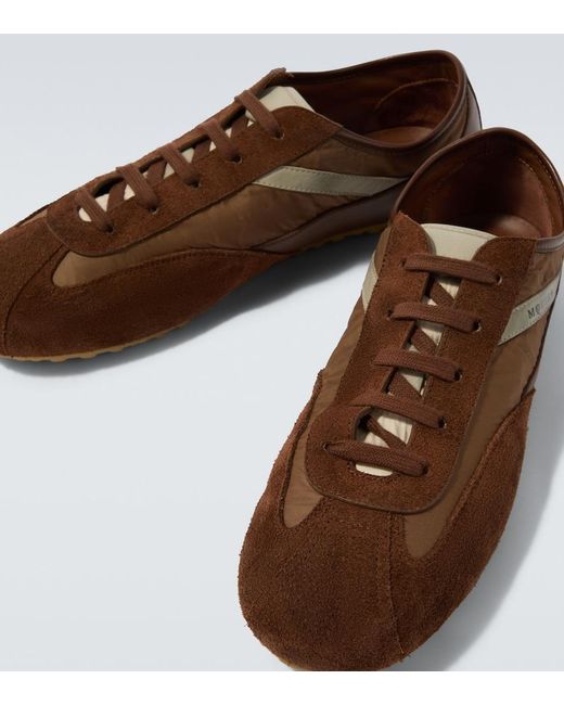 Baskets En Daim McQueen pour homme en coloris Brown