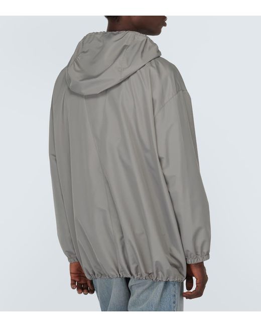 Miu Miu Windbreaker in Gray für Herren