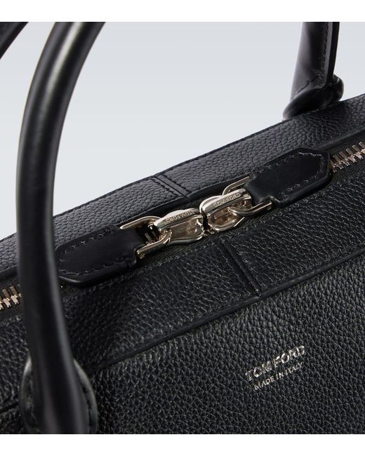 Maletin Elliot De Piel Tom Ford de hombre de color Black